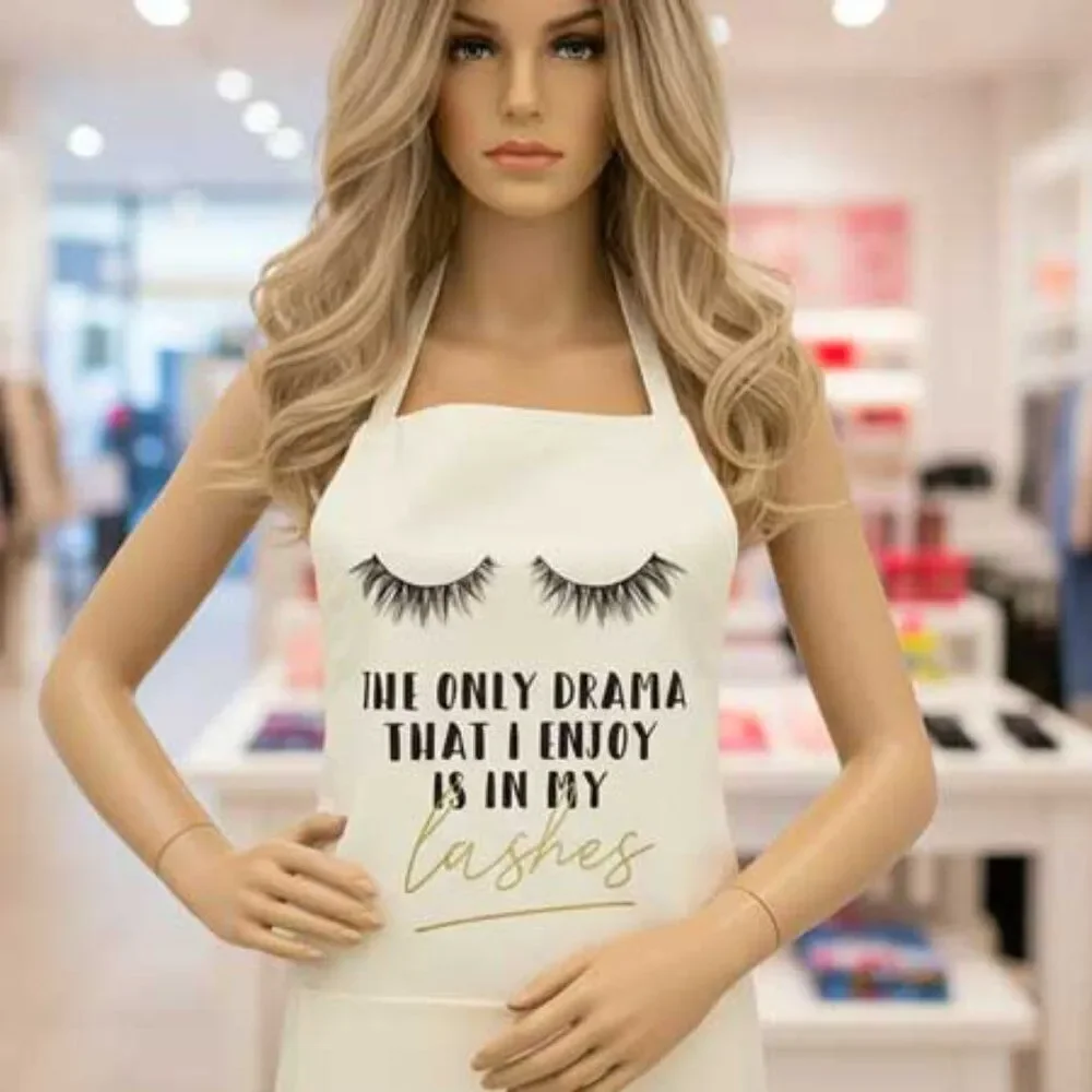 Ladies Drama is in my Lashes Apron